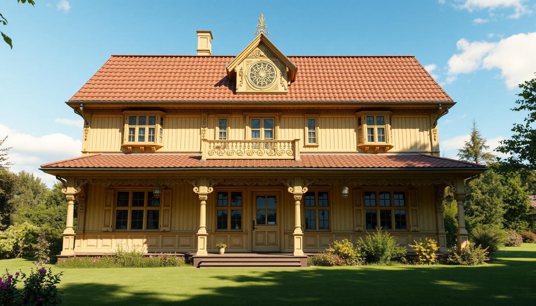 Bohusländsk villa i Uddevalla med fjordutsikt en solig dag